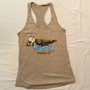 Burn boot camp racerback tank